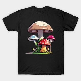 Psychedelic Mushroom vector T-Shirt